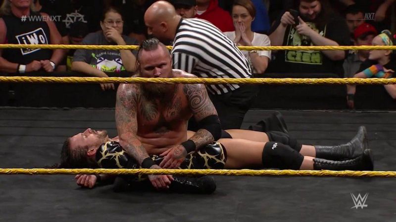 Aleister Black took his opponent to school, this week