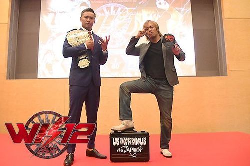 Kazuchika Okada and Tetsuya Naito will main-event Wrestle Kingdom 12