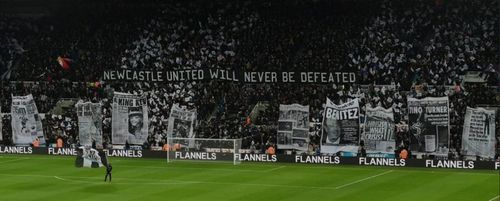 Dramatic celebrations at St.James' Park