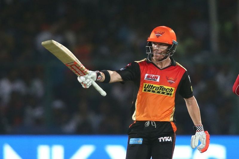 David Warner in IPL 2017