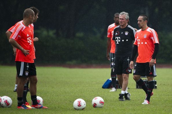 Bayern Muenchen v VfL Wolfsburg - Press Conference &amp; Training Session