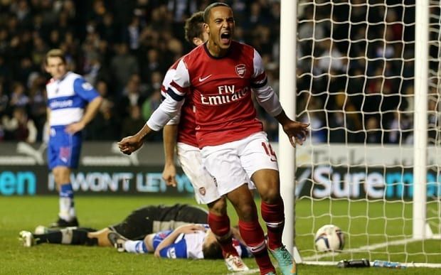 Aresnal Vs Reading- League Cup 2012/13