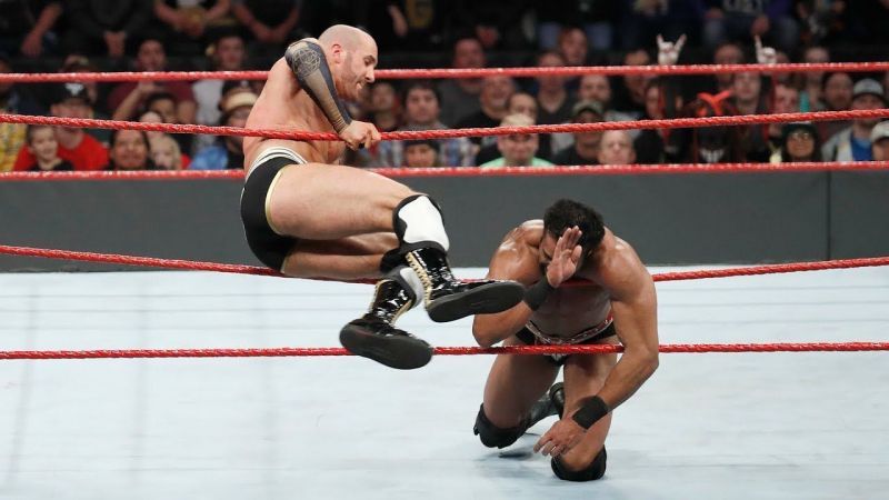 Cesaro vs. Jinder Mahal Fastlane