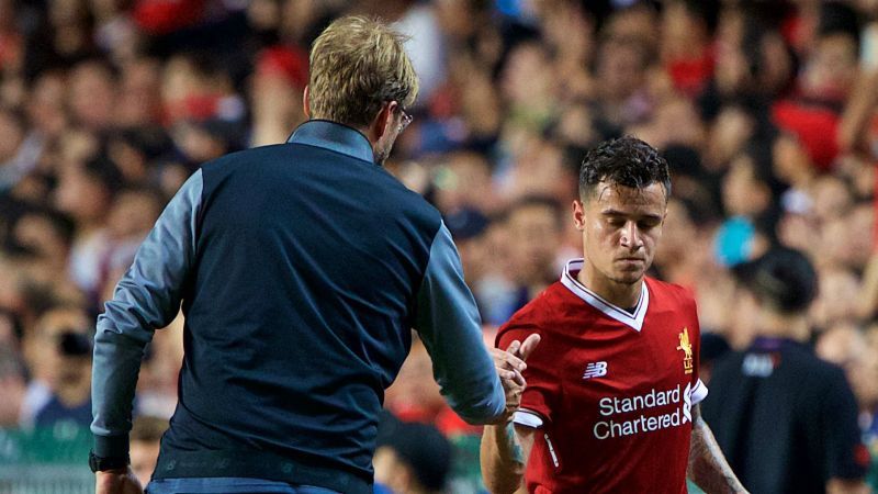 Coutinho has raised his game under Klopp