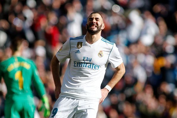 Karim Benzema Real Madrid vs Barcelona