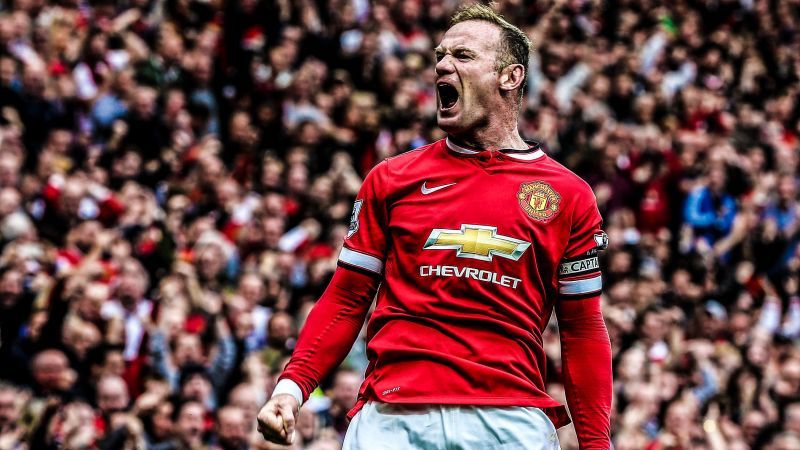 A boisterous Wayne Rooney. Image courtesy Stretty News