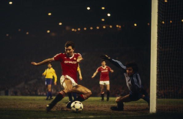 European Cup Winners Cup Quarter-Final Second Leg: Manchester United v Barcelona