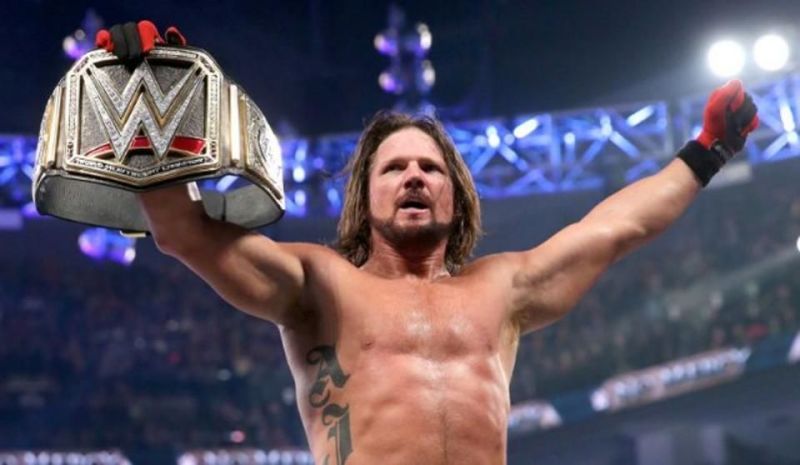 AJ Styles WWE Champion