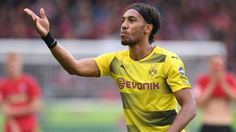 Aubameyang, most prolific African goalscorer in the Bundesliga