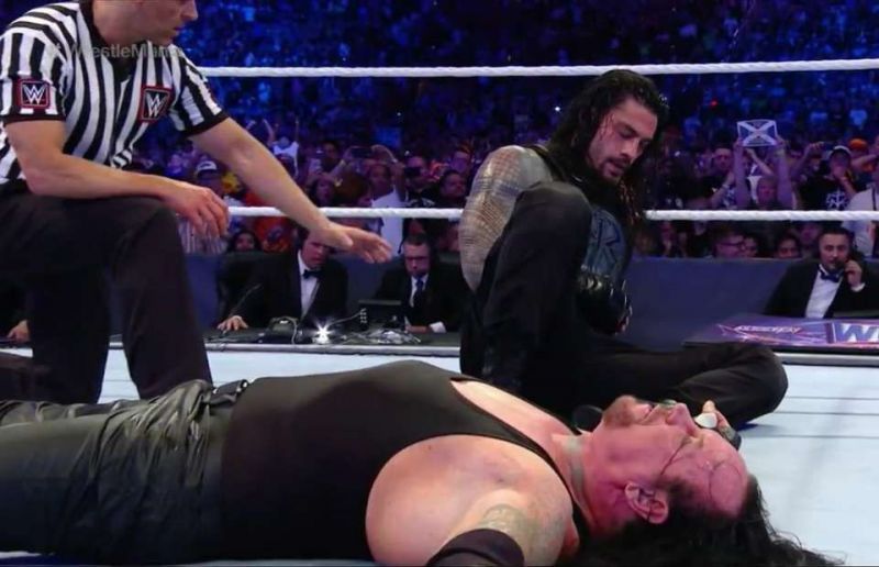 Roman Reigns shockingly defeated Undertaker at WrestleMania 33