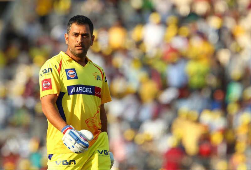 Dhoni hit 9 fours and 3 sixes during his knock 