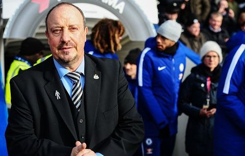 Rafa Benitez was back at Stamford Bridge