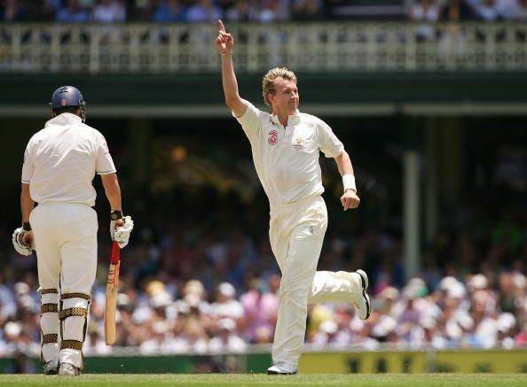 Brett Lee tormented battling line-ups with his raw pace