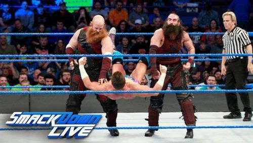 Erick Rowan had to team up with... Mojo Rawley?