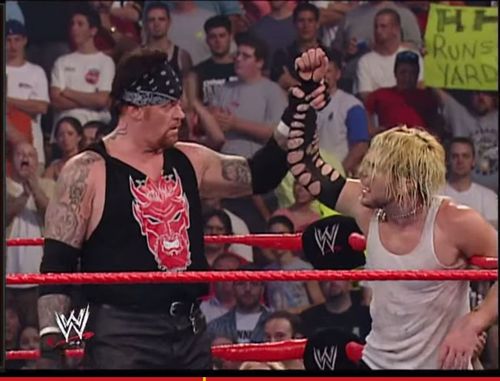 This is easily one of the most heartwarming moments ever to feature a biker bully and a rejected Hot Topic cashier.