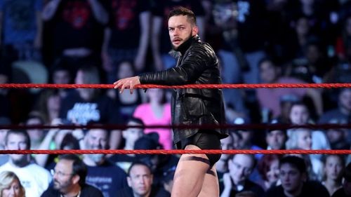 Finn Balor entering the WWE Ring