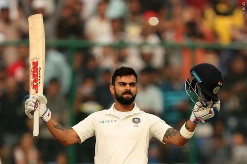 Kohli brought up his 52nd century in international cricket