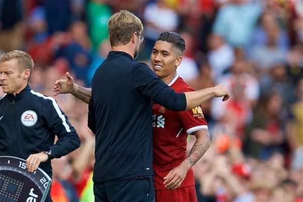 Firmino is crucial to the way Liverpool play under Jurgen Klopp