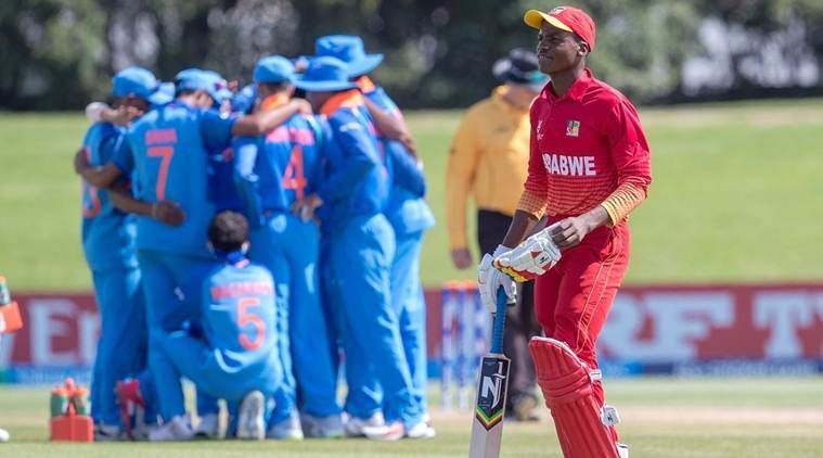 India easily brushed aside the Zimbabwean challenge.