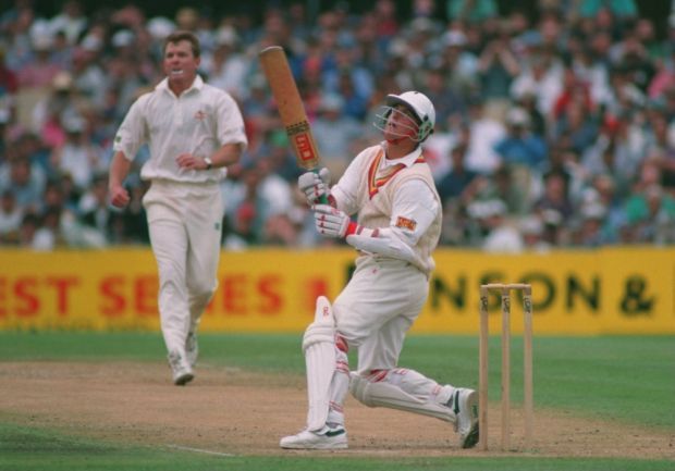 Alec Stewart in an MCC jumper circa 1995.