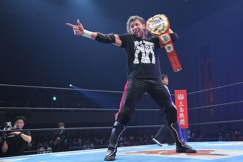 Current IWGP US Champion Kenny Omega