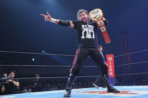 Current IWGP US Champion Kenny Omega