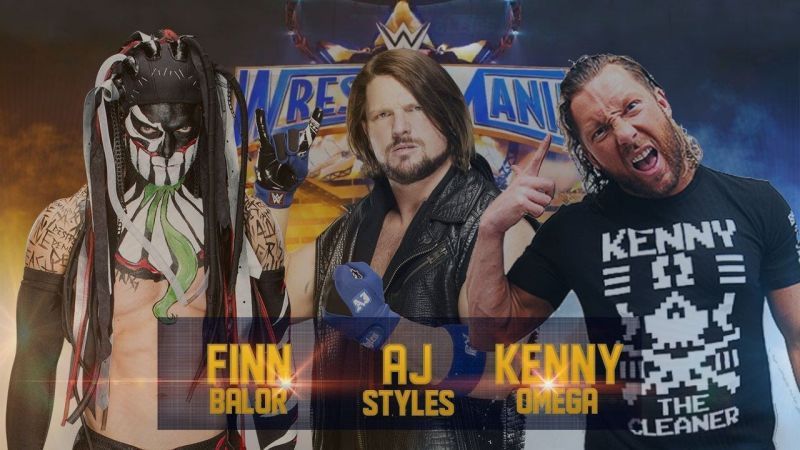 Balor Vs Styles Vs Omega