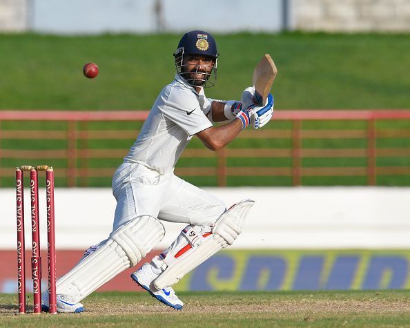 Rahane was dropped for the first two Tests