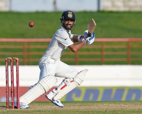 Rahane was dropped for the first two Tests