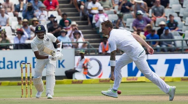 Pandya stole headlines on day 2 of the Newlands Test. Credits: Indian Express