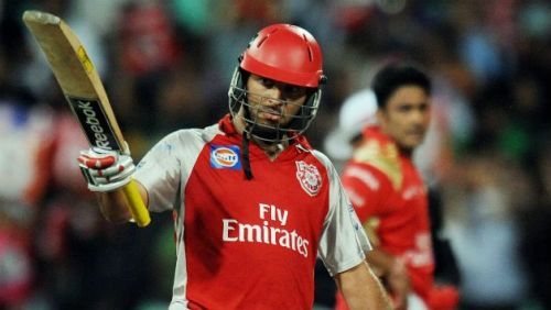 Yuvraj Singh was the captain of KXIP in 2008 and 2009