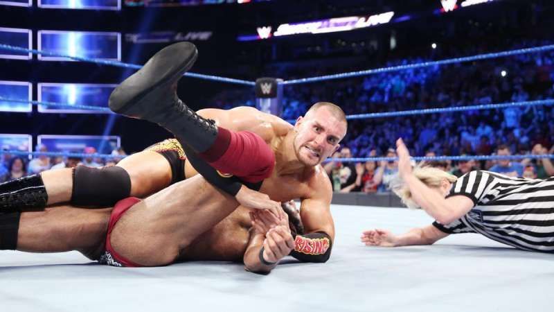 Even upon his return to the WWE, Jinder was jobbing to people like Mojo Rawley