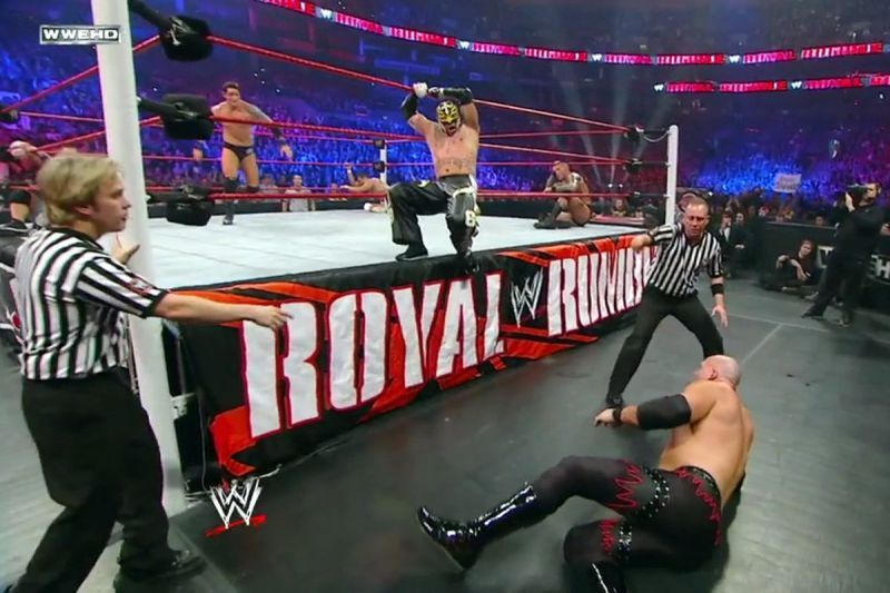 Rey Mysterio, Royal Rumble 2009 (Duration: 49:24, Elimination Order: 20, No. of Eliminations: 1)