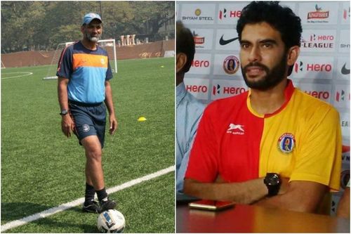 Yusuf Ansari and Khalid Jamil (R)