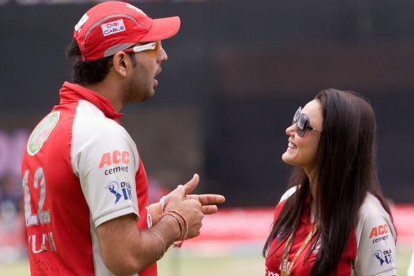 Yuvraj Singh Preity Zinta