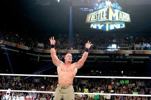 Could John Cena win the Rumble and go on to main event 'Mania?