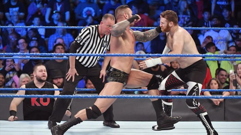 Sami Zayn took on Sin Cara ahead of his WWE Championship match at the Royal Rumble