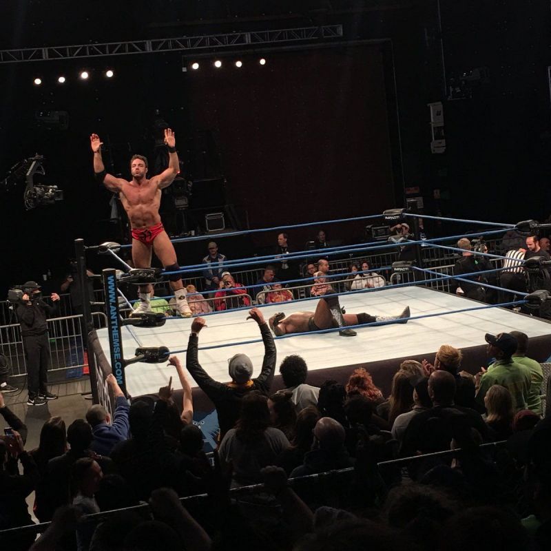 Eli Drake stays in the main event at the January 15th tapings - Photo Credit: TheRogueFan