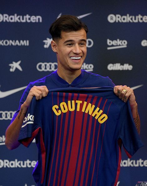 New Barcelona Signing Philippe Coutinho Unveiled