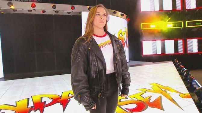 Rowdy Ronda Rousey has entered the WWE