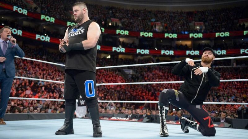 Kevin Owens and Sami Zayn