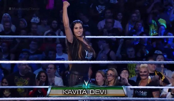 Kavita Devi fights against misogyny and aims to succeed in the WWE for her family