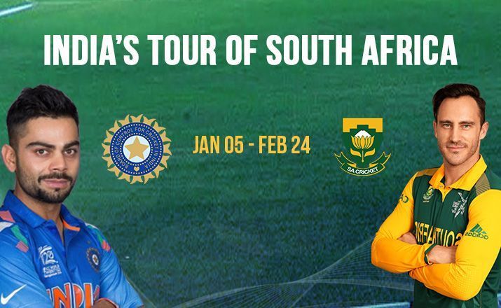 India tour of South Africa, 2017-18
