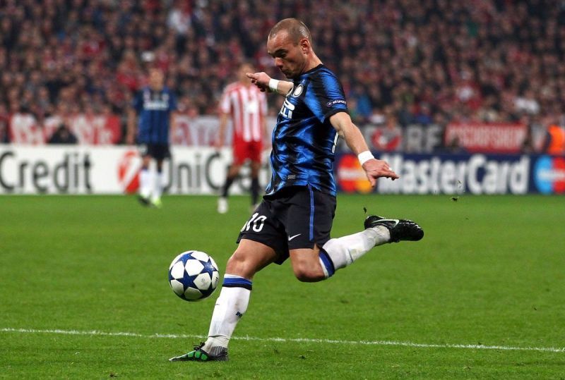 Sneijder was on fire in the 2009-2010 season for club and country