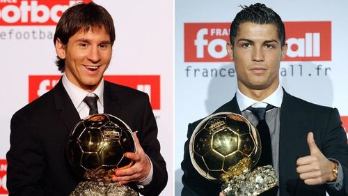 The Ballon d'Or in the last 10 years has been the Messi/Ronaldo Show