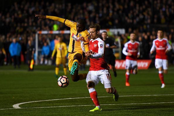 Sutton United v Arsenal - The Emirates FA Cup Fifth Round