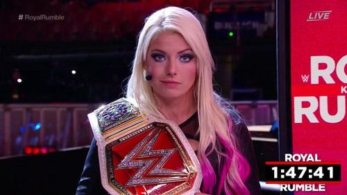 Alexa Bliss finds out Superstars from SmackDown Live could win the Rumble and challenger her at 'Mania