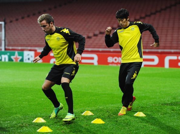 Borussia Dortmund Training And Press Conference