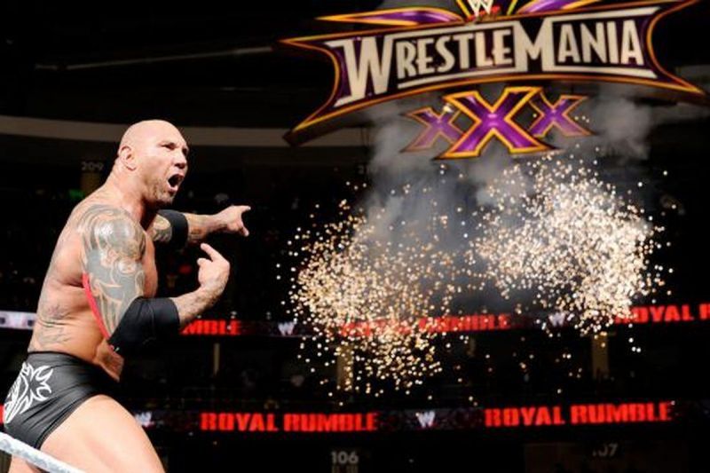 Batista Royal Rumble 2014