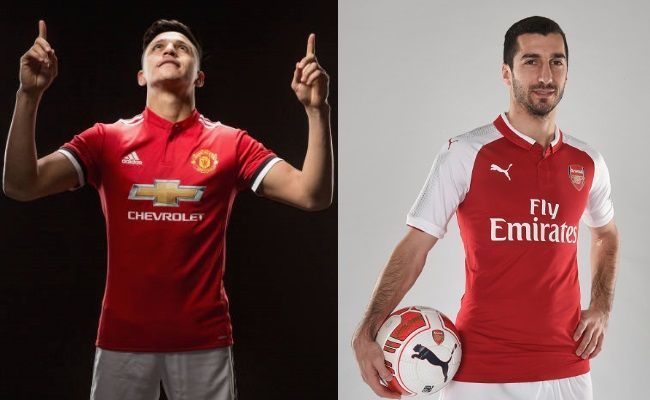 Alexis Sanchez Henrikh Mkhitaryan Arsenal Manchester United swap